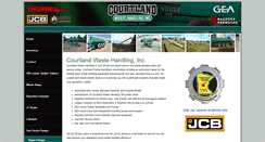 Desktop Screenshot of courtlandwaste.com